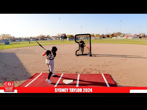 Sydney Taylor 2024Outfielder/Power Hitter Softball Skills Video