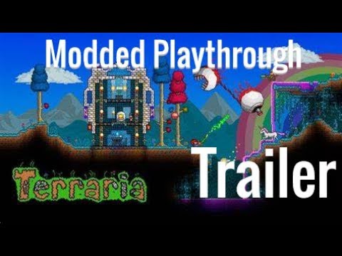 #Calamity #Thourium #Terraria Terraria Modded Playthrough Trailer