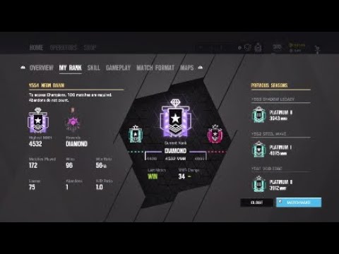 CONTROLLER Diamond clutches:PS4 RANKED Highlights -RAINBOW SIX siege