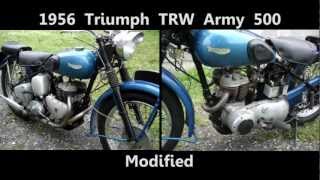 preview picture of video '1956 Triumph TRW Army 500'