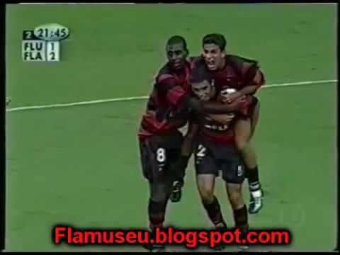 Gol na raça contra o Fluminense em 21/02/2004