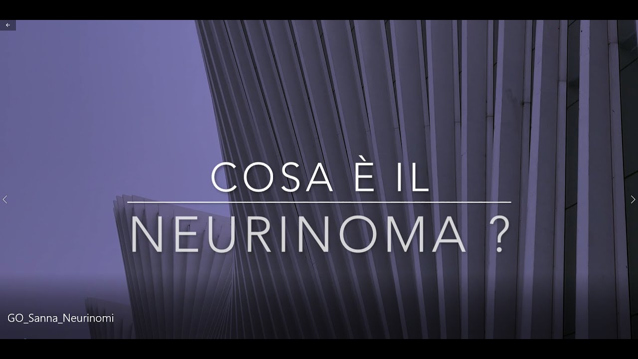 Watch Now Il Prof. Mario Sanna spiega che cosa è il neurinoma del nervo acustico Il Prof. Mario Sanna spiega che cosa è il neurinoma del nervo acustico