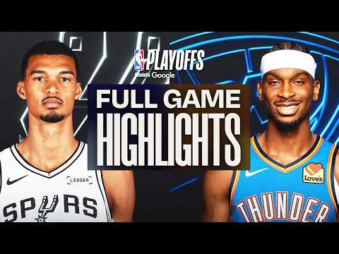 San Antonio Spurs vs Oklahoma City Thunder Full Game Highlights - May 30, 2026 | NBA PLAYOFFS