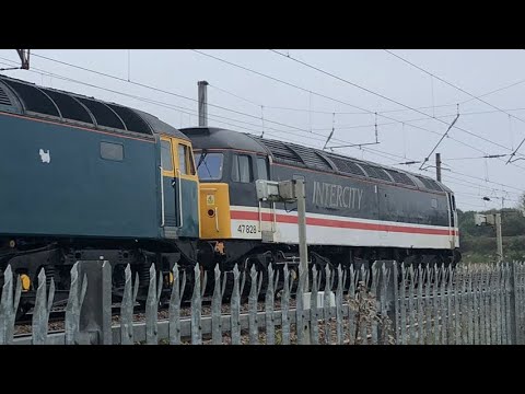 class 47828 and 47853 railtour