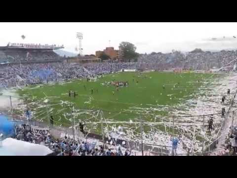 "[HD] Recibimiento Decano 08.12.2014 - Atlético Tucumán vs. Santamarina" Barra: La Inimitable • Club: Atlético Tucumán