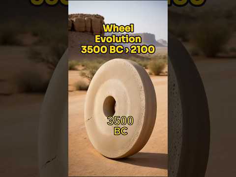 The Evolution of Wheels: 3500 BC to 2100! (AI-Generated)