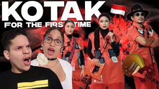 Download lagu KOTAK ! Musicians react to Indonesian ICONIC BAND 'KOTAK' for the first time mp3