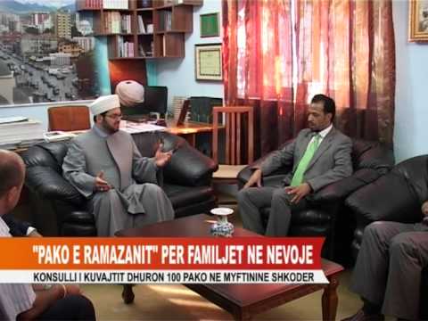 Myftinia Shkoder, 16 korrik 2012 - Ndihma ushqimore nga Ambasada e Kuvajtit.m2p