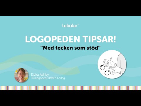 Logopeden tipsar - Med tecken som stöd
