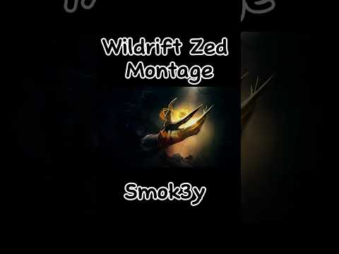 ShockBlade Zed Montage | Wildrift Smok3y #shockbladezed #leagueoflegendsplays #wildrift