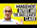 Management Buyout & The Bad Leaver Clause (What You NEED To KNOW!)