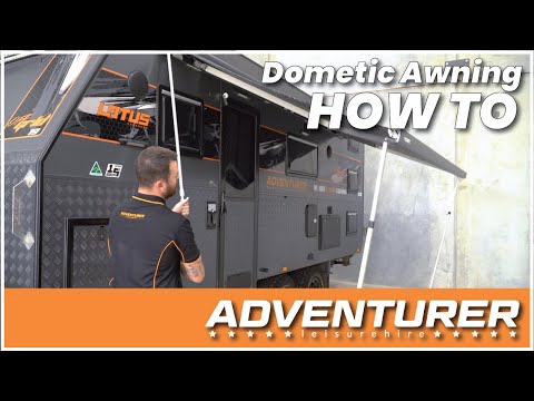 Dometic 1500 Awning - How to Setup