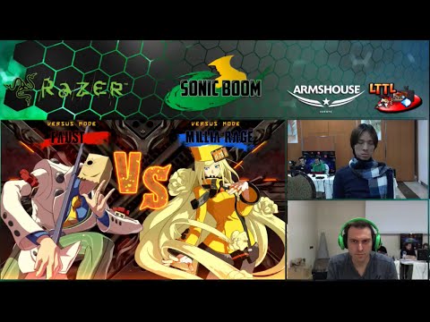 Aniki (Faust) vs Jackal (Milla) GGXrd Sonic Boom '15