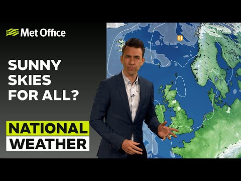 14/06/23 – Sunny Skies For All? – Afternoon Weather Forecast UK – Met Office Weather