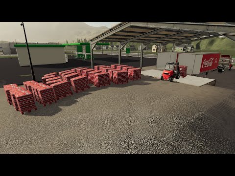 loading up Coca-Cola pallets - Warehouse series