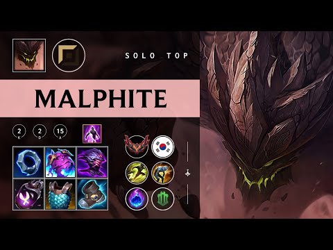 Malphite Top vs Kennen - KR Grandmaster Patch 26.02