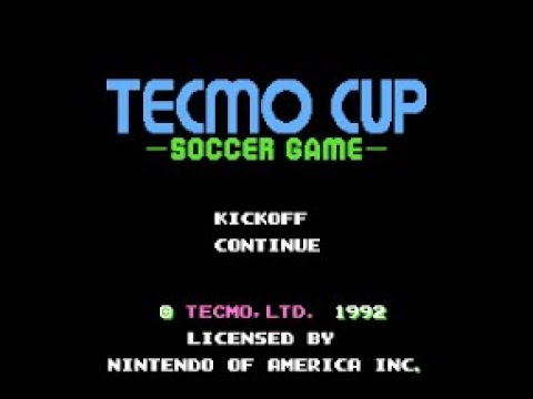 Tecmo Cup Soccer Game (stream vod) Part 1