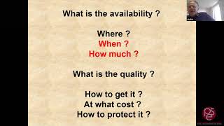 Quantitative and qualitative management of water resources (1/2)