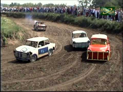 Ütközéses Trabant Futam Veresegyház 2004 május.