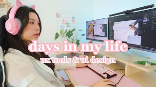 Productive days in my life | new ux tools, ui design, & retro gaming