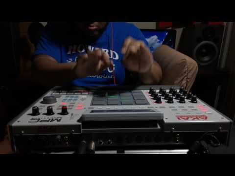 Citythebeatmaster finger drumming warm up june 10th 2016 making a beat mpc renaissance