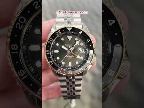 The Two-Tone Seiko 5 GMT SSK021  #watchcollector  #seiko  #watch #seiko5 #new #subscribe #seikowatch