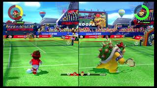 【実況】マリオテニスエース　yuu vs サウザー　＃1