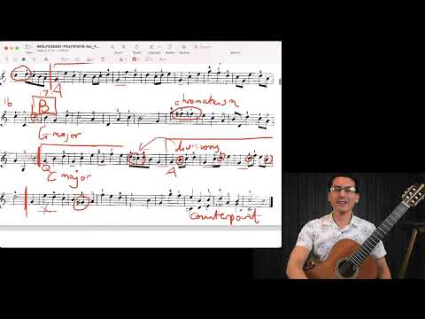 Sor Etude 2, Op.60 - Analysis