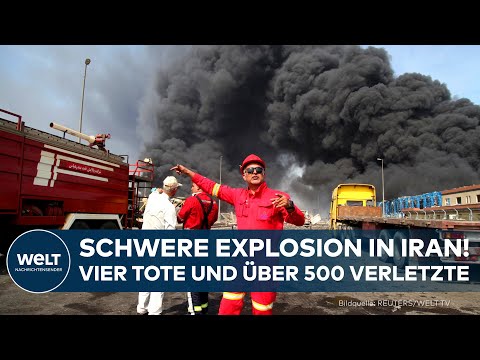 IRAN: SCHWERE EXPLOSION! Vier Tote und über 500 Verletzte in iranischer Hafenstadt Shahid Radschai