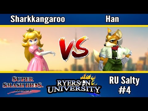 RU Salty Winter 2018 #4 - Sharkkangaroo (Peach) vs Han (Fox/Marth) - Winners Round 1