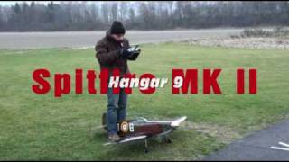 preview picture of video 'Spitfire RC MKII - Hangar 9 - GAM Aigle Switzerland'
