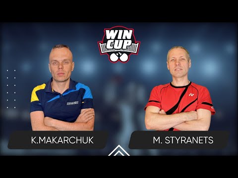 09:45 Kostiantyn Makarchuk - Mykhailo Styranets 24.10.2025 WINCUP Basic. TABLE 2