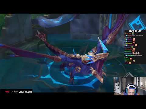 Tyler1 reacts to NEW Hextech Dragon in Season 12