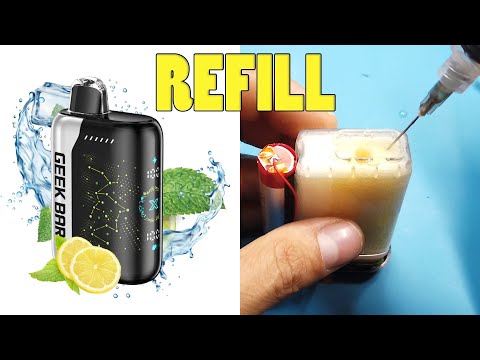 GEEK BAR Pulse x Open Refill Disposable Vape disassemble Rechargeable disposable cigarette Multiple