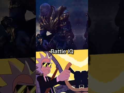 Thanos Vs Rick Sanchez (C-137) Edit #rickandmorty #edit
