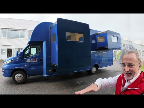 Umständehalber zu verkaufen: Camping Wunder-Wohnmobil TST Umsis mit 2 Slideouts und 1t Zuladung