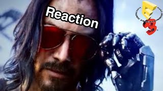 Cyberpunk 2077 E3 2019 - keanu Reeves - Reaction Compilation