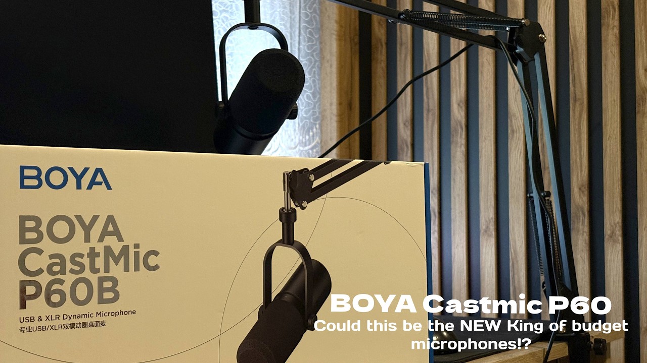 This Obscure Microphone Will BLOW YOUR MIND │ BOYA Castmic P60