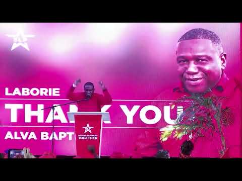 PRIME MINISTER PIERRE RALLIES THOUSANDS, PROMISING TRANSFORMATIVE POLICIES FOR SAINT LUCIANS.