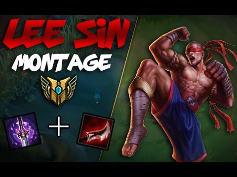 LETHALITY LEE SIN F*CKS 200 IQ PLAYS - Lee Sin Montage #33 League of Legends