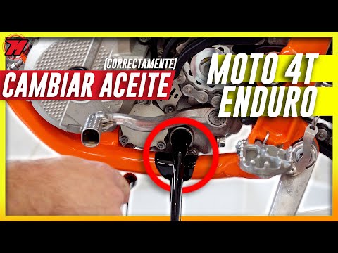 How to change the oil on an Enduro motorcycle, 🚨LIKE A PRO 🛠 🏍!
