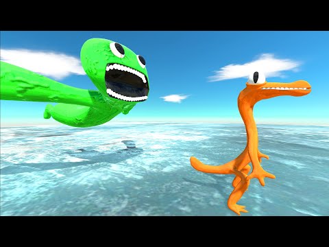 Jumbo Josh VS Rainbow Friends Orange - Animal Revolt Battle Simulator