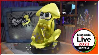 Splatoon 3 Booth at Nintendo Live 2023