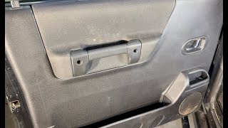 Discovery 2 Door Lock Actuator Replacement  - Drivers door LHD