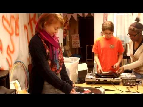 Maria Chavez - Abstract Turntablism Workshop at Girls Rock Philly 1/23/2015