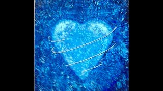 CROSS STITCH WORLD BLUE HEART
