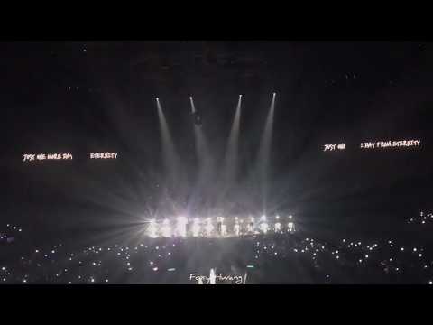 180901 WANNA ONE - LEAN ON ME Minhyun, Sungwoon, Jisung Forever and a Day (with VCR)