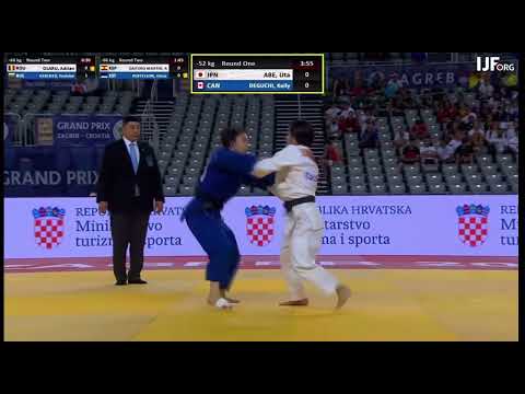 ABE UTA IPPON 11 sec!