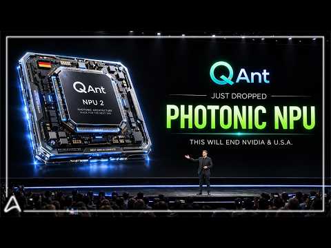 Germany's New Photonic NPU Just Made NVIDIA’s Billion Dollar GPUs Look Like TRASH!