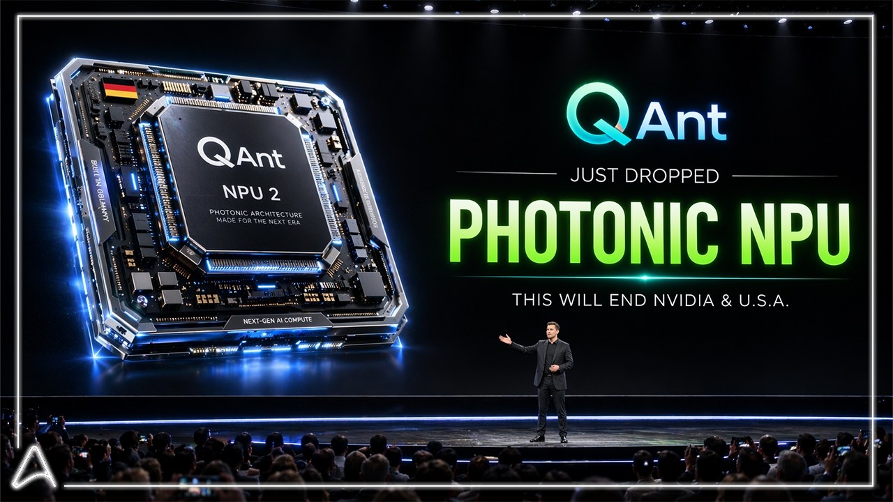 Germany's New Photonic NPU Just Made NVIDIA’s Billion Dollar GPUs Look Like TRASH!